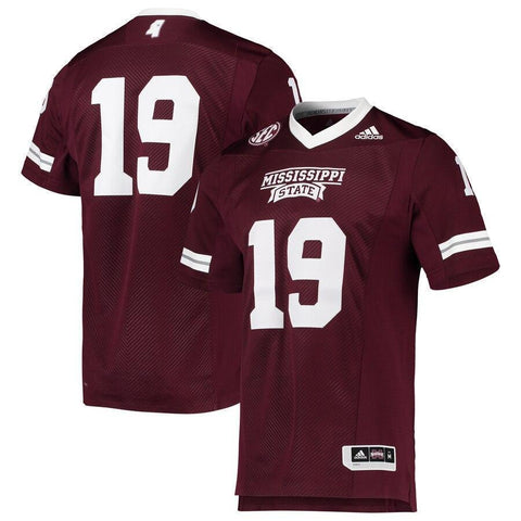 Mississippi State Bulldogs adidas Team Premier Football Jersey - Maroon