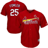 Dexter Fowler St. Louis Cardinals Majestic Alternate Cool Base Jersey - Cream/Red