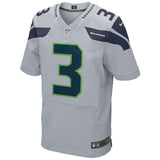 Russell Wilson Seattle Seahawks Nike Elite Jersey - Gray