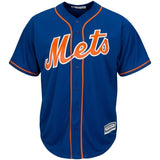 Noah Syndergaard New York Mets Majestic Official Cool Base Player Jersey - White/Royal