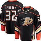 Jacob Larsson Anaheim Ducks Fanatics Branded Breakaway Player Jersey - Black