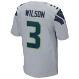 Russell Wilson Seattle Seahawks Nike Elite Jersey - Gray