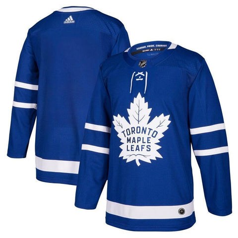 Toronto Maple Leafs adidas Home Blank Jersey - Blue