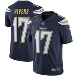 Philip Rivers Los Angeles Chargers Nike 100th Season Vapor Limited Jersey - Navy