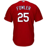 Dexter Fowler St. Louis Cardinals Majestic Alternate Cool Base Jersey - Cream/Red