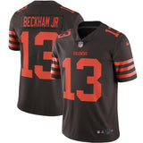 Odell Beckham Jr Cleveland Browns Nike Color Rush Vapor Limited Jersey - Brown