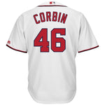 Patrick Corbin Washington Nationals Majestic Home Cool Base Player Jersey - White