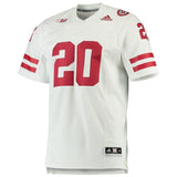 Nebraska Cornhuskers adidas Team Premier Football Jersey - White