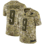 Matthew Stafford Detroit Lions Nike Salute to Service Limited Jersey - Camo