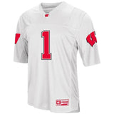 Wisconsin Badgers Colosseum Football Jersey - White