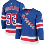 Mika Zibanejad New York Rangers adidas Player Jersey - Blue