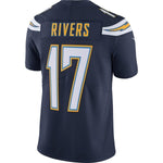 Philip Rivers Los Angeles Chargers Nike 100th Season Vapor Limited Jersey - Navy