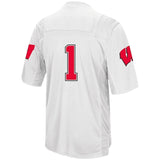 Wisconsin Badgers Colosseum Football Jersey - White