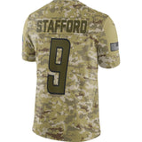 Matthew Stafford Detroit Lions Nike Salute to Service Limited Jersey - Camo