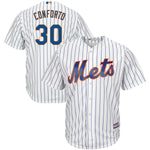 Michael Conforto New York Mets Majestic Alternate Official Cool Base Replica Player Jersey - Royal/White