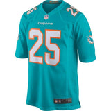 Xavien Howard Miami Dolphins Nike Player Game Jersey - Aqua