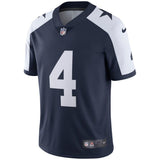 Dak Prescott Dallas Cowboys Nike Alternate Vapor Untouchable Limited Player Jersey - Navy