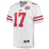 Nebraska Cornhuskers adidas Premier Football Jersey - White