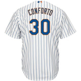 Michael Conforto New York Mets Majestic Alternate Official Cool Base Replica Player Jersey - Royal/White