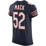 Khalil Mack Chicago Bears Nike Vapor Elite Jersey - Navy