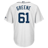 Shane Greene Detroit Tigers Majestic Home Cool Base Player Jersey – White