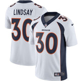 Phillip Lindsay Denver Broncos Nike Vapor Limited Jersey - White