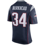 Rex Burkhead New England Patriots Nike Game Jersey - Navy