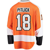 Tyler Pitlick Philadelphia Flyers Fanatics Branded Breakaway Player Jersey - Orange