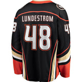 Isac Lundestrom Anaheim Ducks Fanatics Branded Breakaway Player Jersey - Black