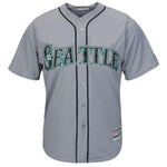 Seattle Mariners Majestic Official Cool Base Jersey - Gray