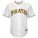 Pittsburgh Pirates Francisco Cervelli Majestic Jersey - Black/White