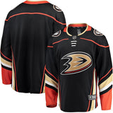 Anaheim Ducks Fanatics Branded Breakaway Home Jersey - Black/White