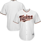 Minnesota Twins Majestic Official Cool Base Jersey - White -