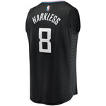 Maurice Harkless LA Clippers Fanatics Branded Fast Break Replica Player Jersey Black - Statement Edition