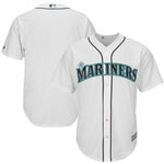 Seattle Mariners Majestic Official Cool Base Jersey - White