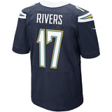 Philip Rivers Los Angeles Chargers Nike Elite Home Jersey - Navy Blue