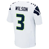 Russell Wilson Seattle Seahawks Nike Elite Jersey - White