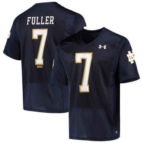 Will Fuller Notre Dame Fighting Irish Under Armour Replica Alumni Jersey - Navy