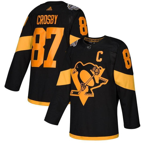 Sidney Crosby Pittsburgh Penguins adidas 2019 NHL Stadium Series Player Jersey - Black