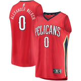 Nickeil Alexander-Walker New Orleans Pelicans Fanatics Branded Fast Break Replica Jersey Red - Statement Edition