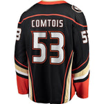 Max Comtois Anaheim Ducks Fanatics Branded Breakaway Player Jersey - Black