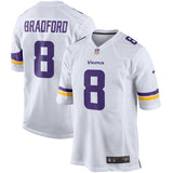 Sam Bradford Minnesota Vikings Nike Game Jersey - White