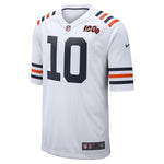 Mitchell Trubisky Chicago Bears Nike 2019 100th Season Alternate Classic Player Game Jersey - White