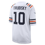 Mitchell Trubisky Chicago Bears Nike 2019 100th Season Alternate Classic Player Game Jersey - White