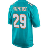 Minkah Fitzpatrick Miami Dolphins Nike Game Jersey - Aqua