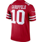 Jimmy Garoppolo San Francisco 49ers Nike Legend Jersey - Scarlet