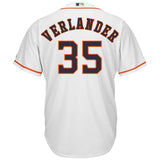 Justin Verlander Houston Astros Majestic Home Cool Base Player Jersey - White