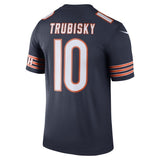 Mitchell Trubisky Chicago Bears Nike Color Rush Legend Jersey - Navy