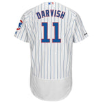 Yu Darvish Chicago Cubs Majestic Alternate Flex Base Collection Player Jersey – Royal/White