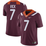 Michael Vick Virginia Tech Hokies Nike Alumni Player Jersey - Maroon